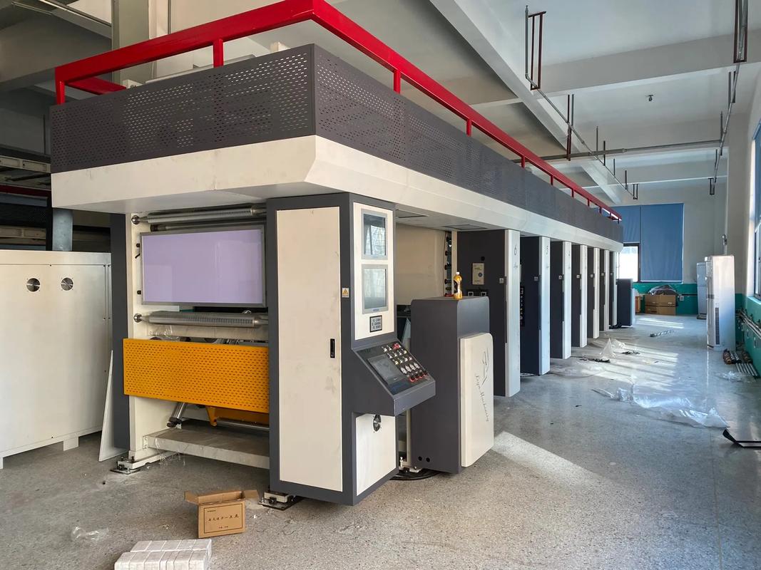Six color printing machine